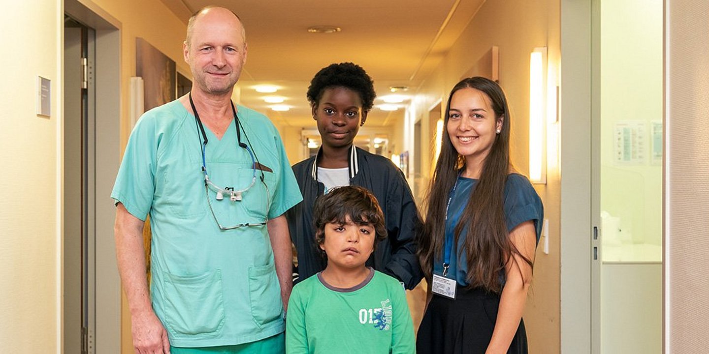 Duisburg-Homberg: Surgeon enables children to lead normal lives